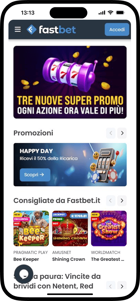 fastbet Casino con una vasta gamma di giochi